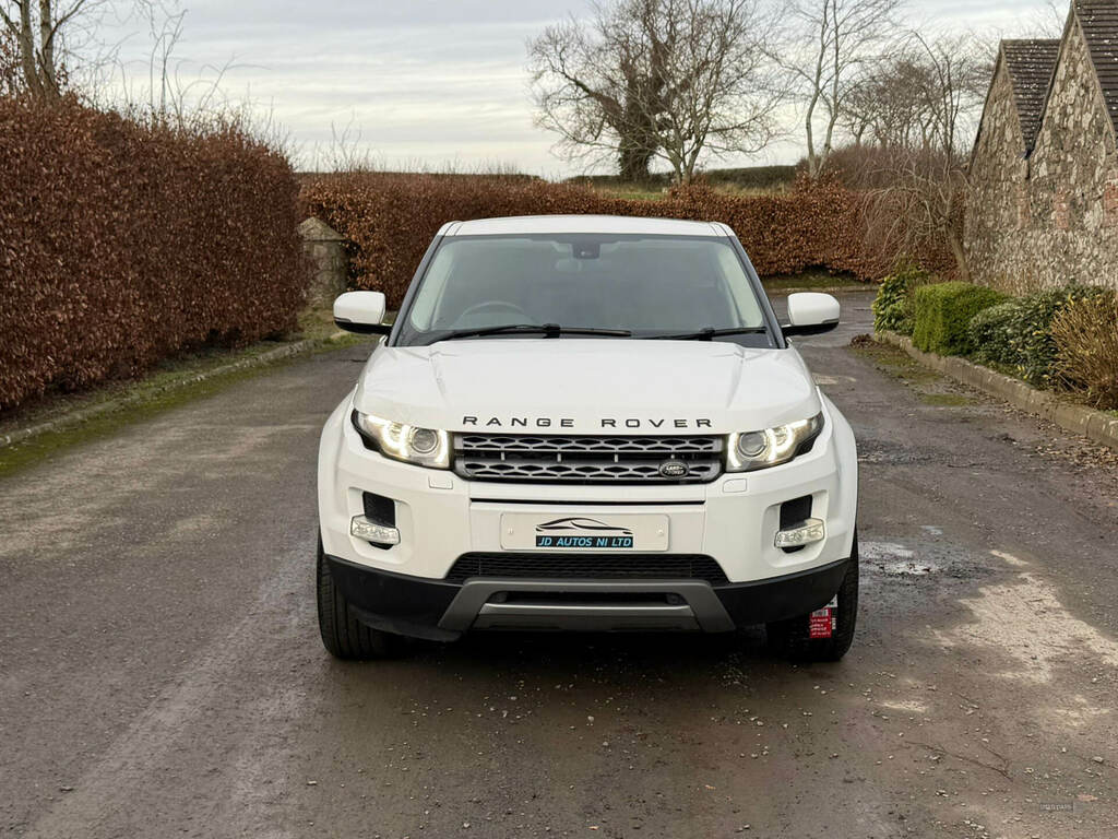 Land Rover Range Rover Evoque 2.2 Sd4 Pure Tech Pack RFZ6525 White #2
