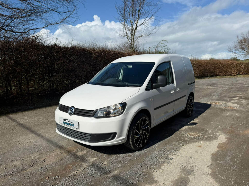 Volkswagen Caddy 1.6 Tdi 102Ps Trendline Van SV62RYJ White #2