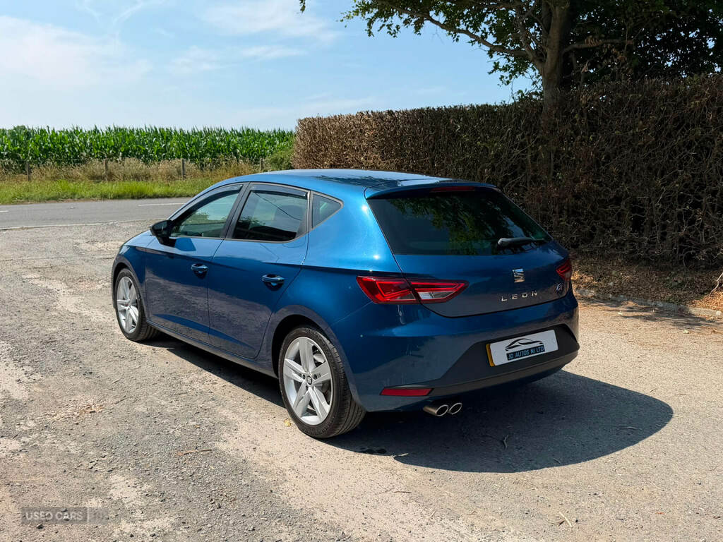 Seat Leon 2.0 Tdi 184 Fr Technology Pack D2TPY Blue #6
