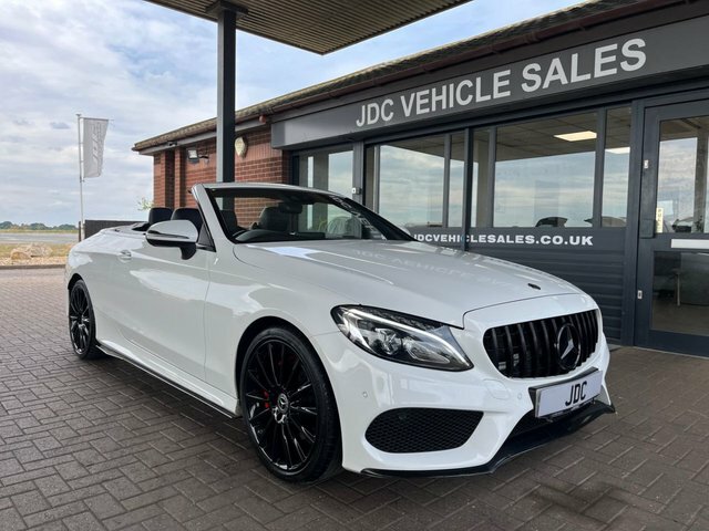Mercedes-Benz C Class 2018 2.1 C220d Amg Line Premium Plus Cabriolet 2 DN18DVK White #5