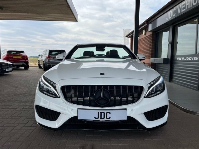 Mercedes-Benz C Class 2018 2.1 C220d Amg Line Premium Plus Cabriolet 2 DN18DVK White #6