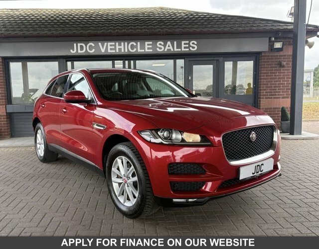 Jaguar F-Pace 2016 2.0 D180 Prestige Suv Awd Eur Red
