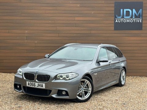 BMW 5 Series Saloon 2.0 520D M Sport Euro 6 Ss 201 Grey #9