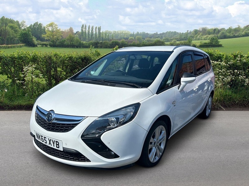 Vauxhall Zafira Sri White #5