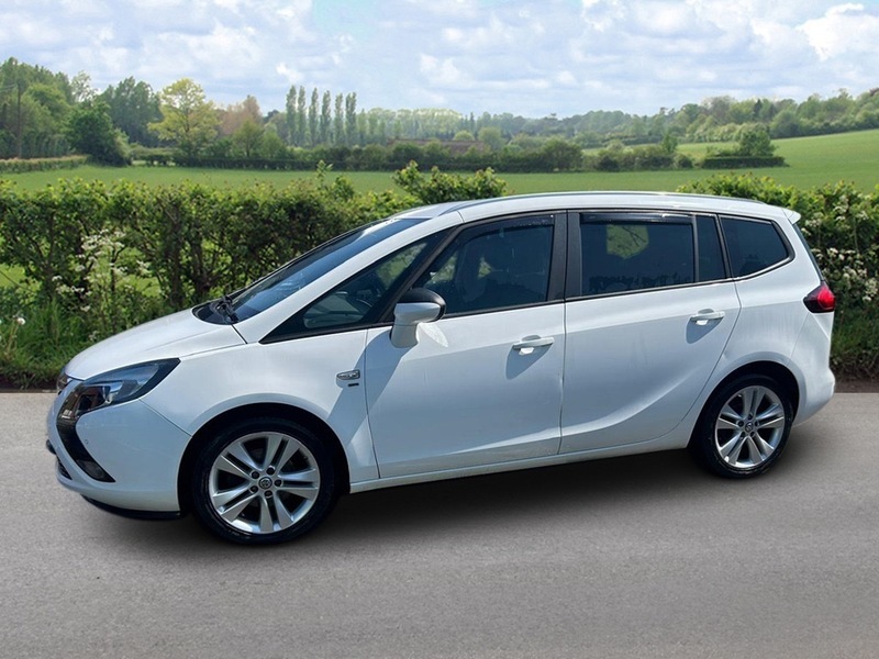 Vauxhall Zafira Sri White #3