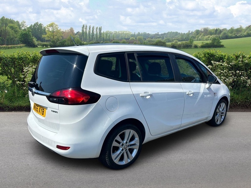 Vauxhall Zafira Sri White #6