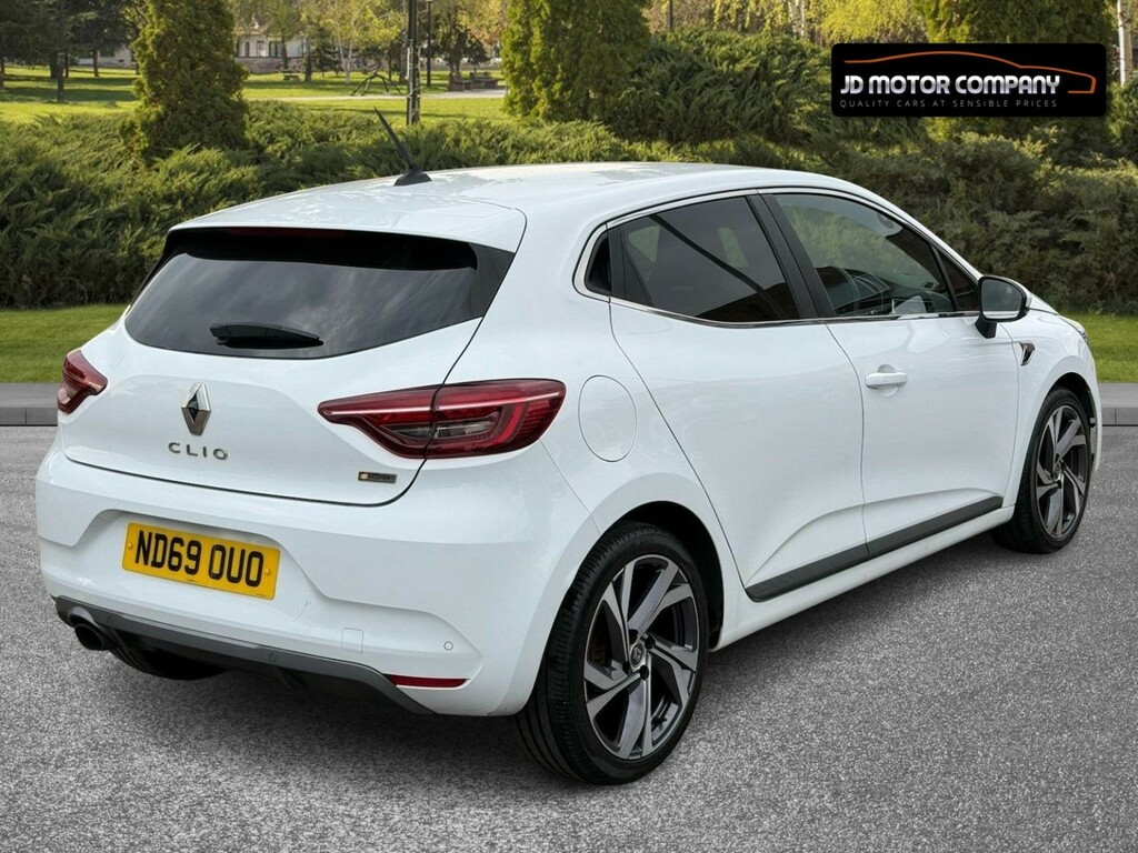 Renault Clio 1.0 R.s. Line Tce 100 202069 ND69OUO White #6