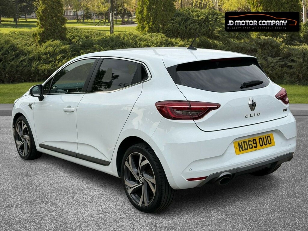 Renault Clio 1.0 R.s. Line Tce 100 202069 ND69OUO White #4