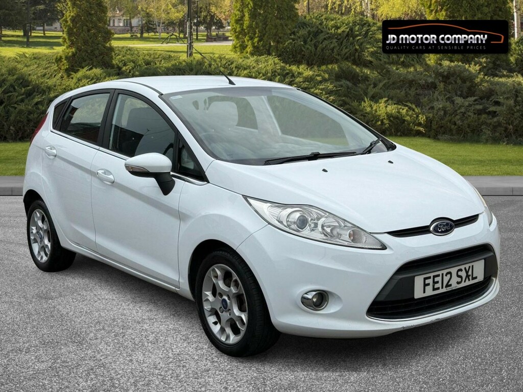 Ford Fiesta 1.4 Tdci Dpf Zetec 201212 White