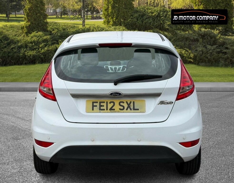 Ford Fiesta 1.4 Tdci Dpf Zetec 201212 White #5