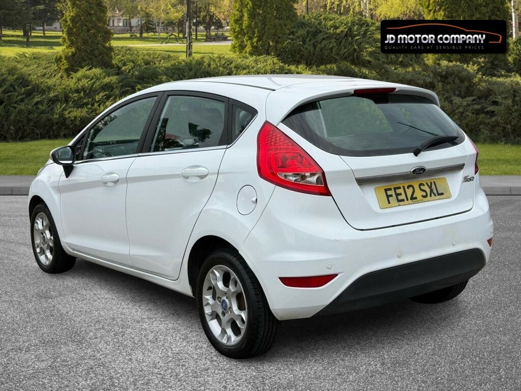 Ford Fiesta 1.4 Tdci Dpf Zetec 201212 White #4