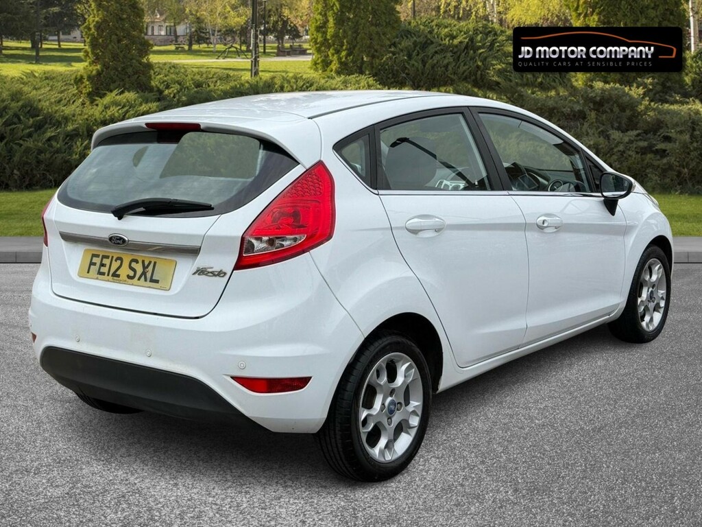 Ford Fiesta 1.4 Tdci Dpf Zetec 201212 White #6