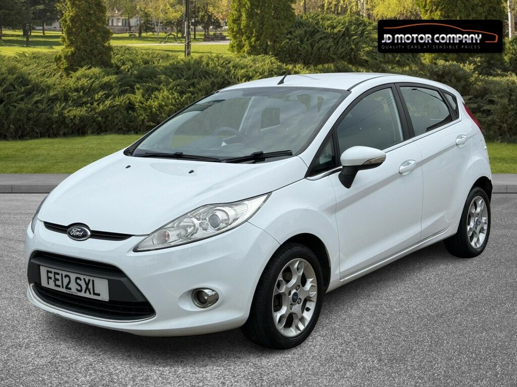 Ford Fiesta 1.4 Tdci Dpf Zetec 201212 White #3
