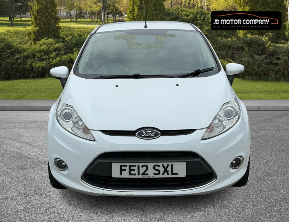 Ford Fiesta 1.4 Tdci Dpf Zetec 201212 White #2