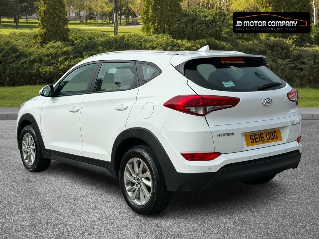 Hyundai Tucson 1.7 Tucson Se 1.7 D 116Ps Bd Fss 201616 SE16UOG White #4