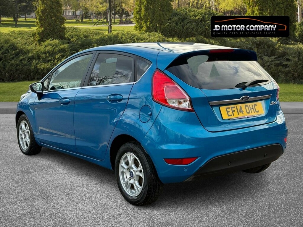 Ford Fiesta 1.6 Tdci Econetic Titanium 201414 Blue #6