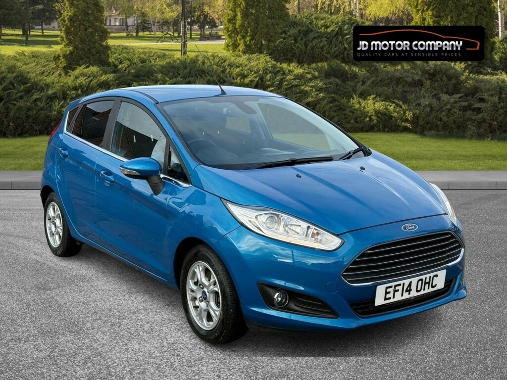 Ford Fiesta 1.6 Tdci Econetic Titanium 201414 Blue
