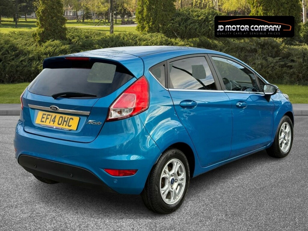 Ford Fiesta 1.6 Tdci Econetic Titanium 201414 Blue #4