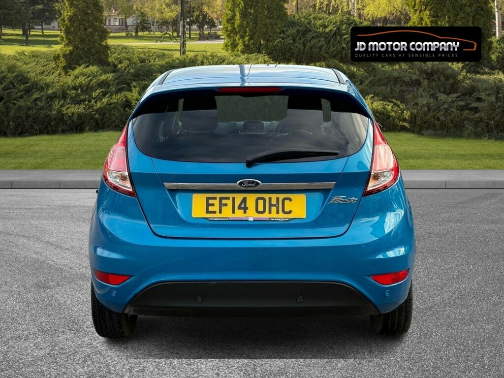 Ford Fiesta 1.6 Tdci Econetic Titanium 201414 Blue #5