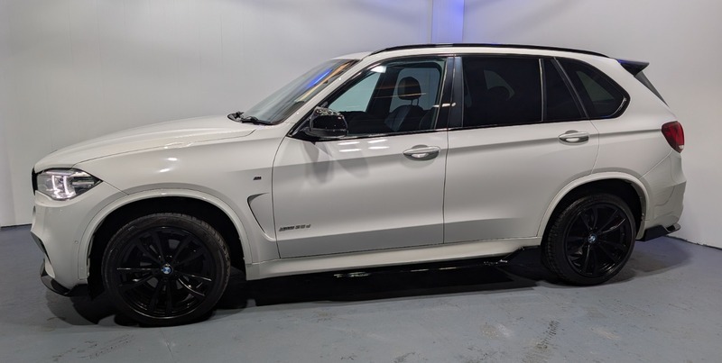 BMW X5 Xdrive30d M Sport YB18HZZ White #5