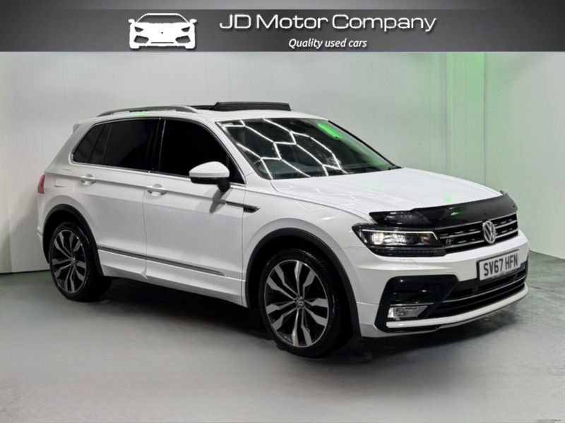 Volkswagen Tiguan R Line Tdi Bmt White