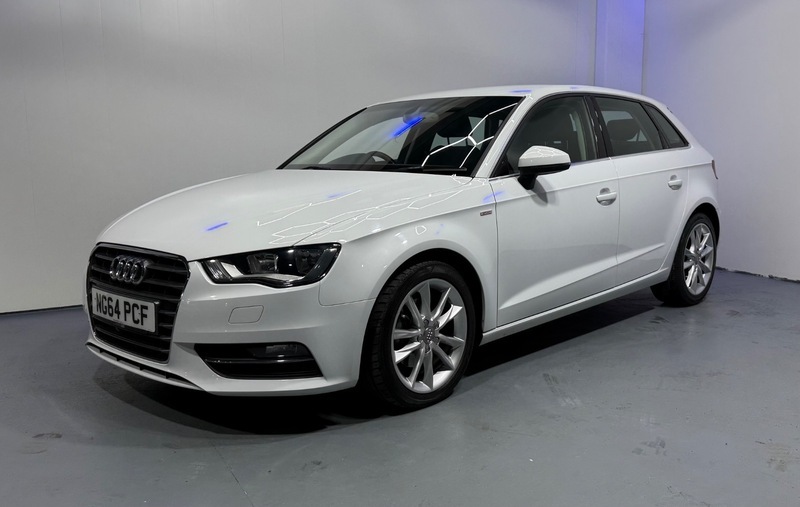 Audi A3 Tdi Sport White #3