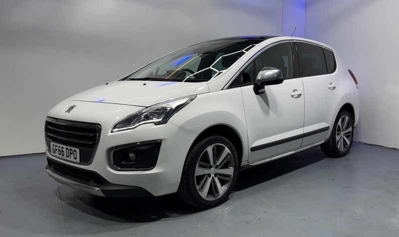 Peugeot 3008 Blue Hdi S S White #3