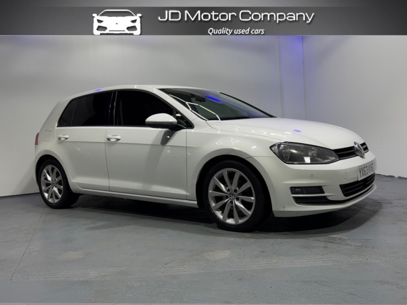 Volkswagen Golf Gt Tdi Bluemotion Technology White