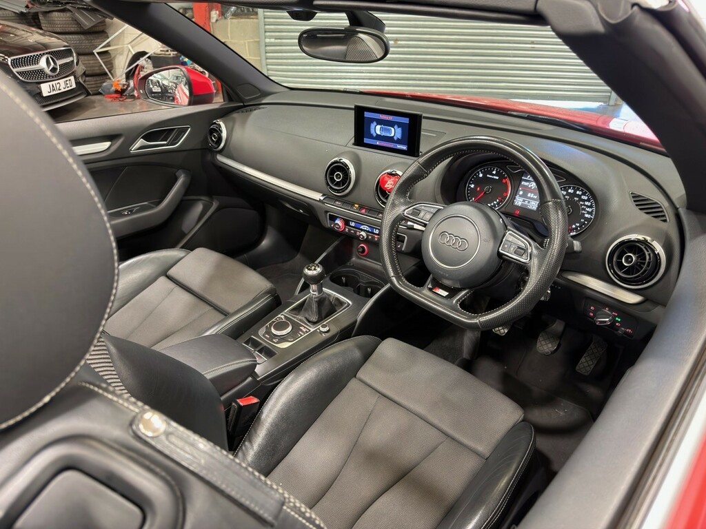 Audi A3 Cabriolet 2.0 Tdi S Line 2014 KP64LTV Red #6