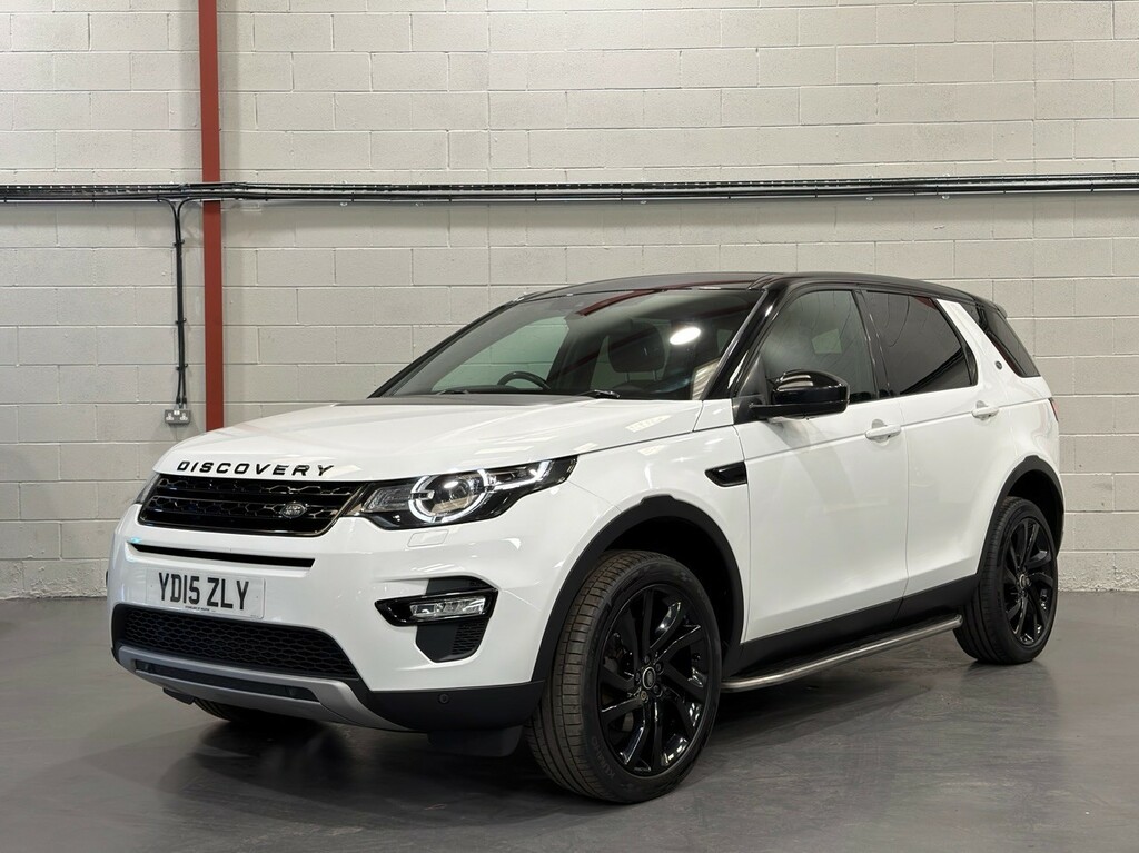 Land Rover Discovery Sport 2.2 Sd4 Hse 2015 White #4