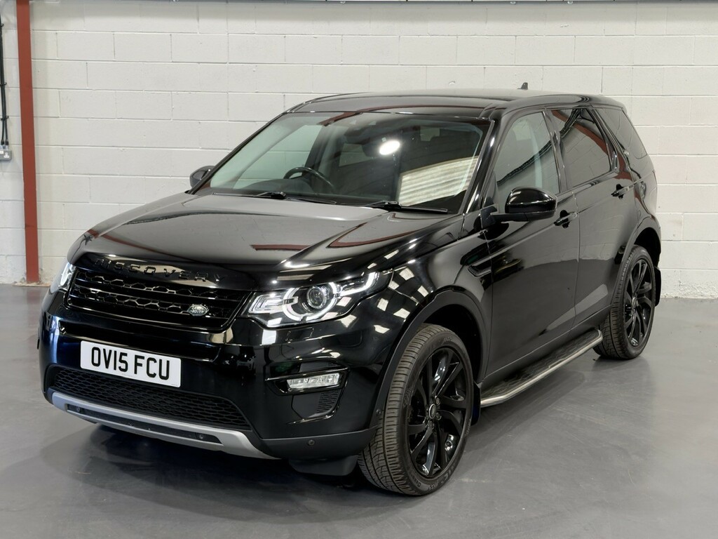 Land Rover Discovery Sport 2.2 Sd4 Hse Luxury 2015 Black #4