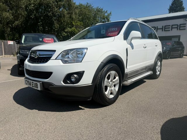 Vauxhall Antara Cdti Exclusiv Suv White #2
