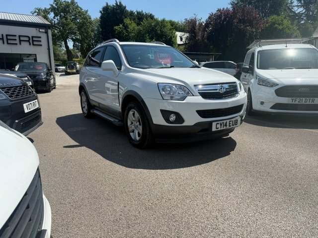 Vauxhall Antara Cdti Exclusiv Suv White