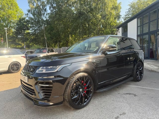 Land Rover Range Rover Sport D300 Mhev Hse Silver Black #3
