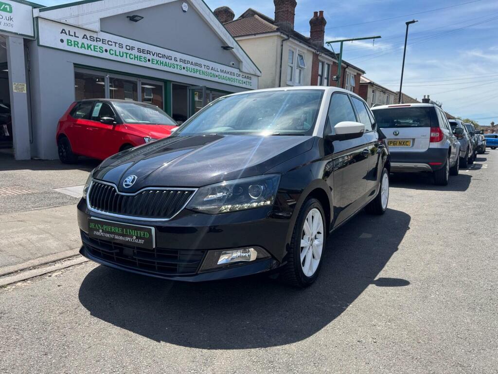 Skoda Fabia 1.0 Colour Edition Euro 6 Ss Black #3