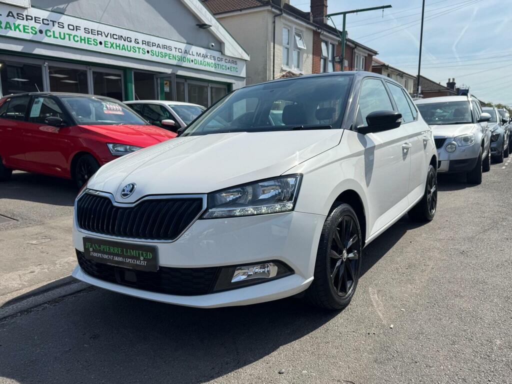 Skoda Fabia 1.0 Tsi Colour Edition Euro 6 Ss White #3
