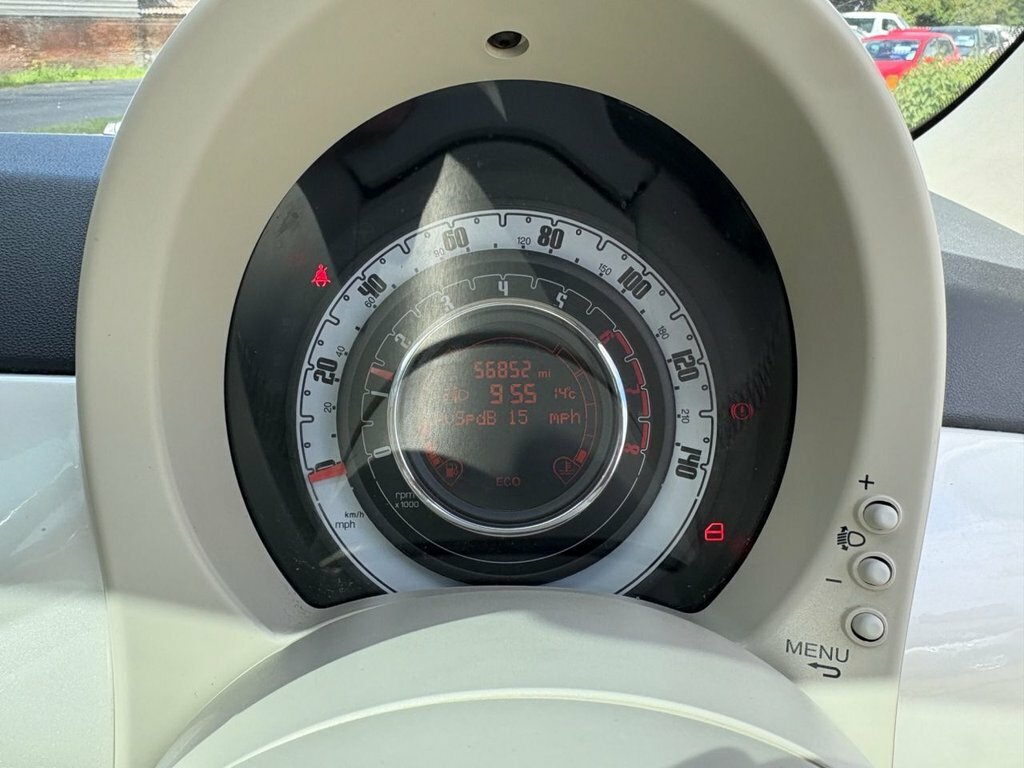 Fiat 500 1.2 Lounge Hatchback Euro 4 69 Beige #9