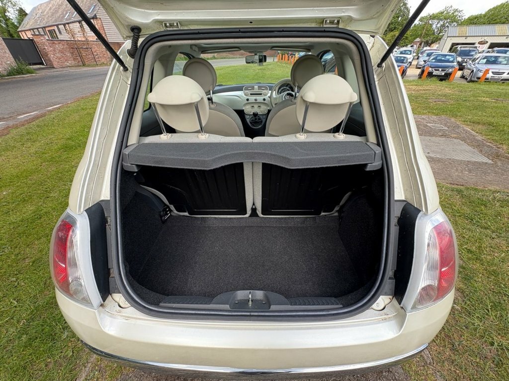 Fiat 500 1.2 Lounge Hatchback Euro 4 69 Beige #7