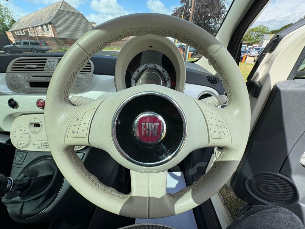 Fiat 500 1.2 Lounge Hatchback Euro 4 69 Beige #10