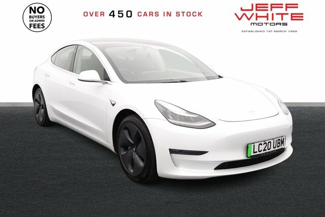 Tesla Model 3 Motor Long Range White