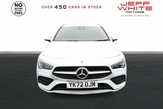 Mercedes-Benz CLA Class Cla200 Amg Line Coupe White #4