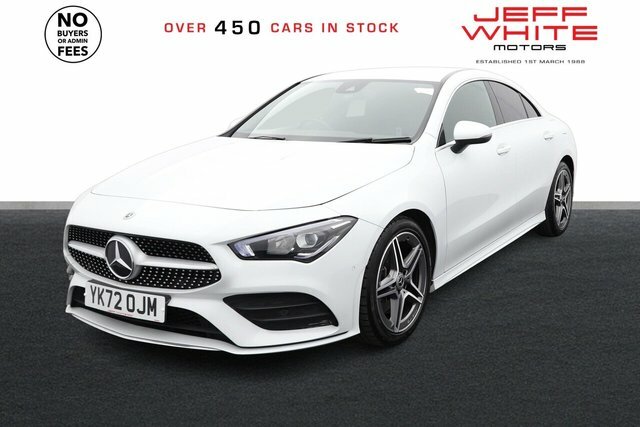 Mercedes-Benz CLA Class Cla200 Amg Line Coupe White #5