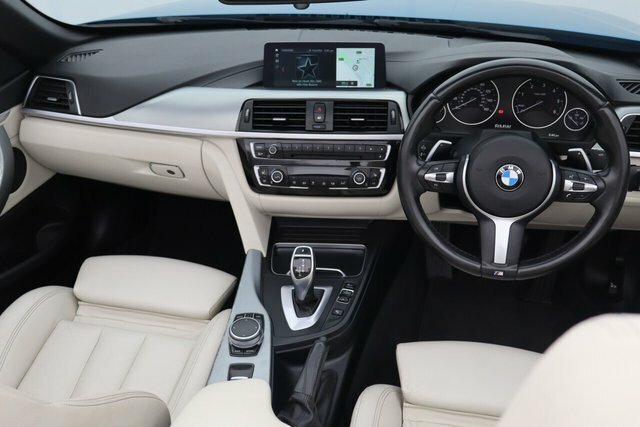 BMW 4 Series 430D M Sport Convertible Blue #2