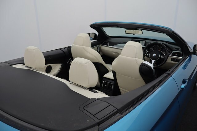 BMW 4 Series 430D M Sport Convertible Blue #3