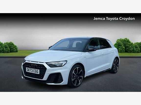 Audi A1 1.5 Tfsi 35 Black Edition Sportback S Tronic Euro GK73CGG White #3
