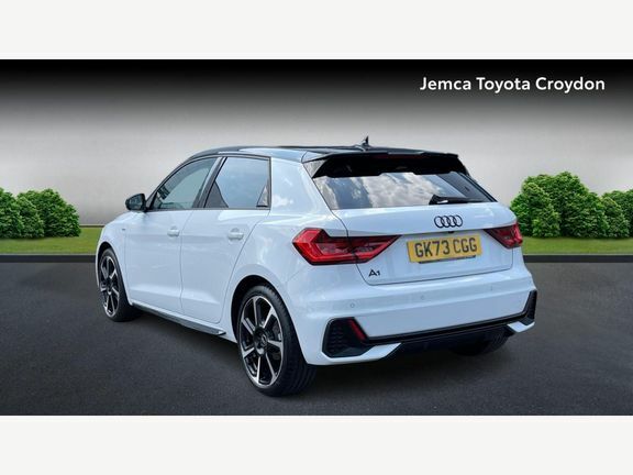 Audi A1 1.5 Tfsi 35 Black Edition Sportback S Tronic Euro GK73CGG White #4