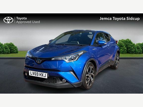 Toyota C-Hr 1.8 Vvt-h Design Cvt Euro 6 Ss LV69HXJ Blue #3