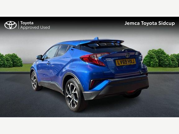 Toyota C-Hr 1.8 Vvt-h Design Cvt Euro 6 Ss LV69HXJ Blue #4