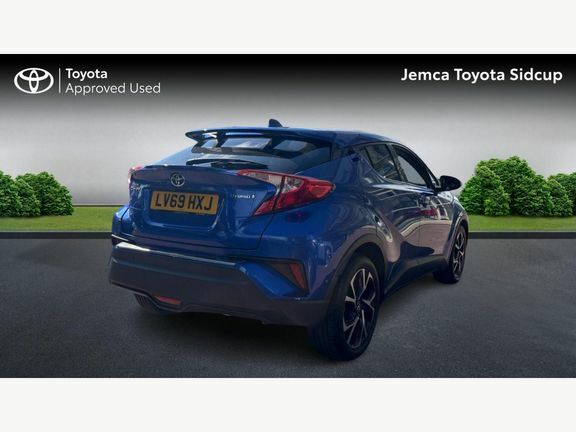 Toyota C-Hr 1.8 Vvt-h Design Cvt Euro 6 Ss LV69HXJ Blue #2