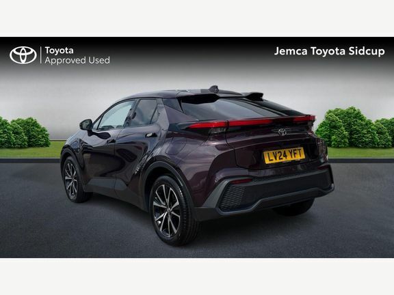 Toyota C-Hr Design 1.8 Fwd Hybrid LV24YFT Purple #4